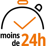 Intervention en moins de 24h